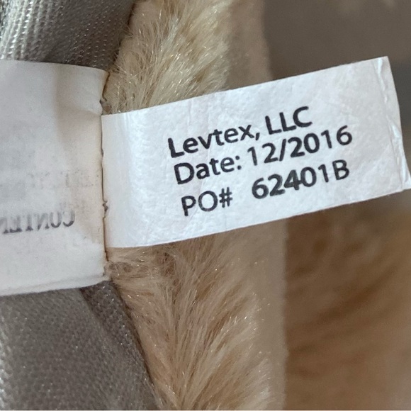 Fox Stuffed Animal Plush 12” Levtex Baby 62401B Feather & Headband - Picture 9 of 9